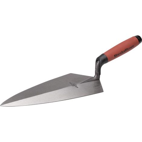 Marshalltown M1911FGHLR Philadelphia Pattern Low Lift Brick Trowel DuraSoft Handle 11in