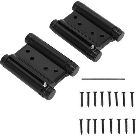 Processing Steel Closing Durable Action Double Hinges Nickel Plated (1/5)