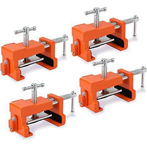 Schrankmontageklemme, Frontrahmenklemme, Schrankwerkzeug, 4er-Pack