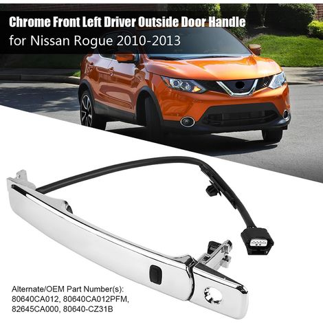 Verchromter Türgriff vorne links außen mit Smart Entry für Nissan Rogue 2010-2013 (1/5)
