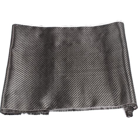 3K 220G twill carbon fiber shaped fabric for making car hoods, can be cut to size for DIY - Black (1/4)