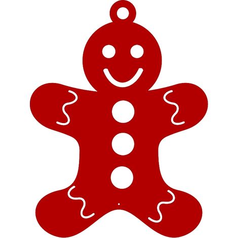 Weihnachtsanhänger 22 Kekse Lebkuchen durchbrochene Weihnachtsdekoration Feiertage