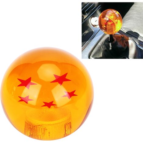 Levier de vitesse boule pour voiture avec adaptateur, pommeau de changement de rapport, poignée de remplacement universelle (1/5)