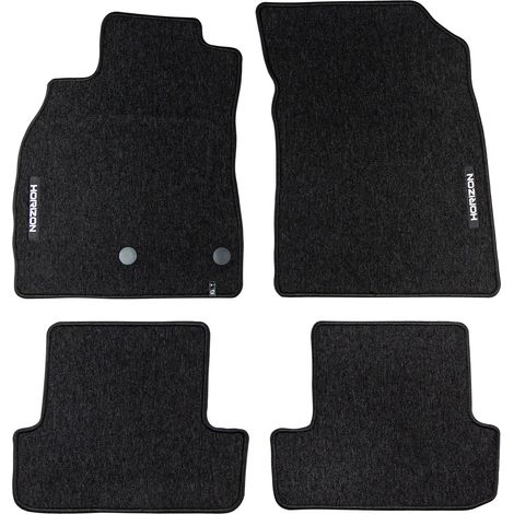 Tapis de Sol de Voiture pour Renault Megane III 2008-2016 Velours Noir 4Pcs (1/5)