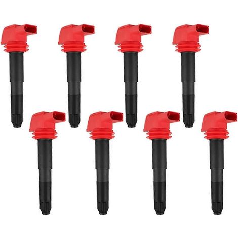 Lot de 8 bobines d'allumage UF660 haute tension pour Porsche Cayenne Panamera 08-14 94860210406 94860210414 (1/5)