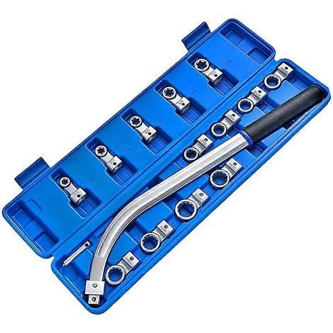 15 pièces Serpentine Courroie Tensioner outil kit pour Automotive réparation et Pulley Removal (1/4)
