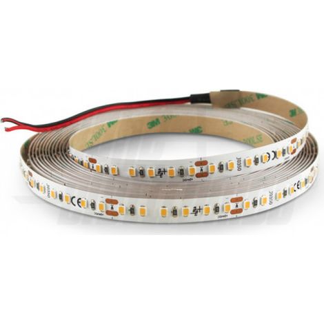 Strip Led 5M 112L/M 2835 0.5W/L 24V 23W/M Luce 3000K Bianco Caldo