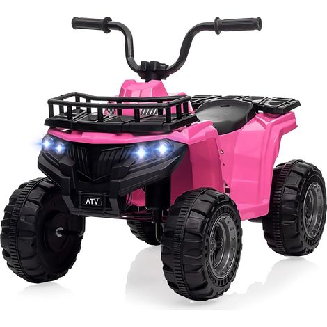 Quad ÉLectrique Enfant 12 V, Voiture ÉLectrique pour Enfant ATV, 2 Vitesses, Voiture De 2 à 5 Ans (1/5)