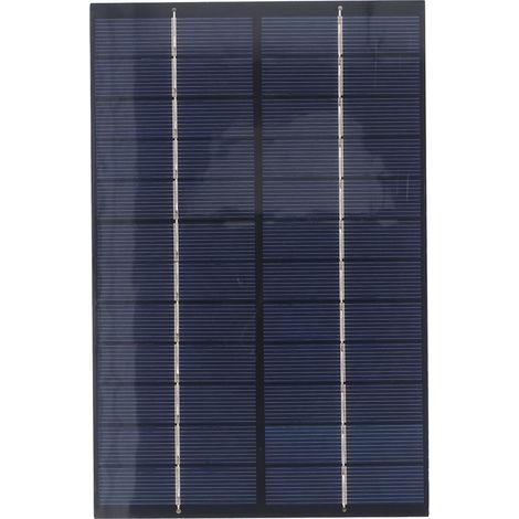 Mini pannello solare da 9 V 4,2 W, piccolo caricabatterie per celle in polisilicio laminato PET 0-465 mA 200x130 mm (1/5)