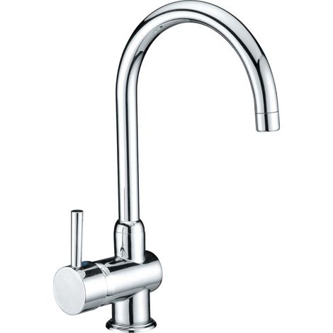 1PZ SERIE GEMINI MISCELATORE LAVELLO CANNA ALTA (1/2)
