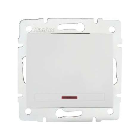 Interrupteur unipolaire LED DOMO Kanlux blanc 24723 (1/5)