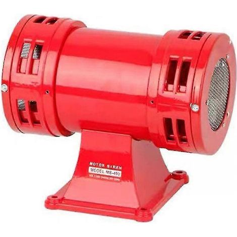 Alarme moteur MS-490 Alarme de défense aérienne électrique bidirectionnelle Klaxon d'alarme à décibels élevés (1/4)