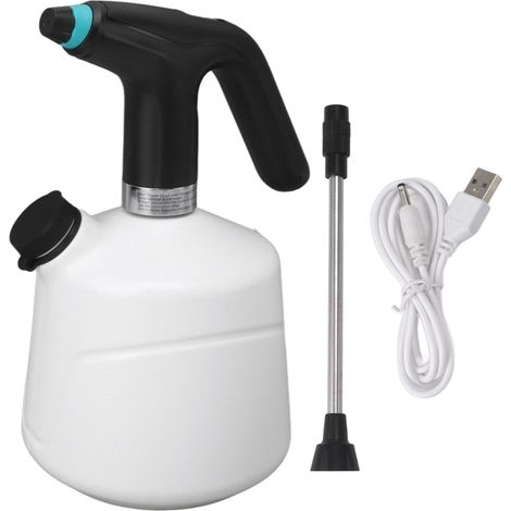 Flacon pulvérisateur électrique noir – mini silencieux – nettoyage voiture maison