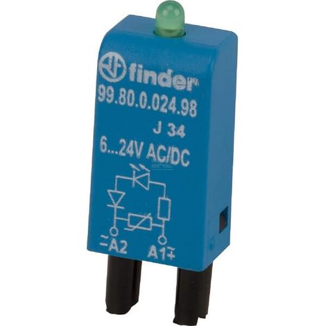 M贸dulo EMC LED + Varistor FINDER 9980002498