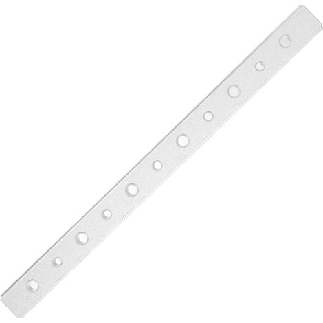 Rainure en T, guide d'onglet en aluminium, bande de coulisse pour menuiserie 300mm avec trous, pour scie de table et machine de gravure, argenté (1/5)