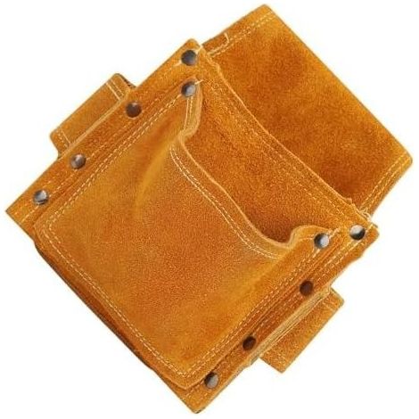 180x140x70(mm) Multifunctional Tool Pouch Belt Tool Bag Thickened Tool Waist Bag Cowhide Hardware Tool Storage (1/3)
