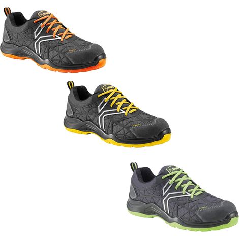 Kapriol – Chaussures de sécurité S1P SRC 45 – Tige en maille respirante – Semelle polyuréthane anti-glisse – Plaque anti-perforation flexible