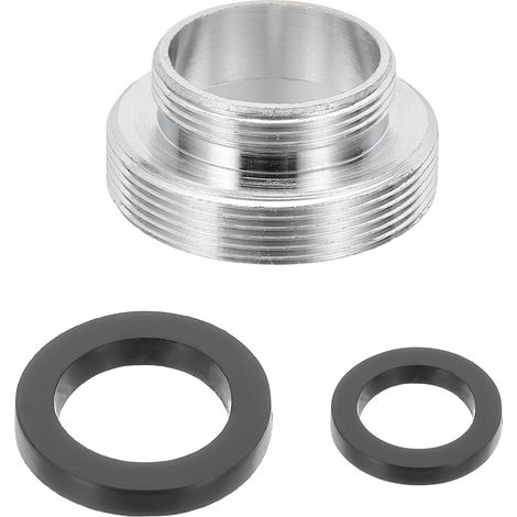 Adaptateur De Mousseur De Robinet, M30 Mâle À M22 Mâle Avec Joint, Longueur 14mm, Réducteur De Robinet Aérateur, adaptateur robinet cuisine pour tuyau d'arrosage, robinet d'évier (1/5)