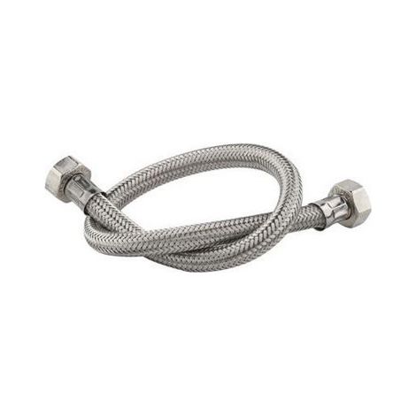 TUBO CARICO LAVATRICE INOX F3/4XF3/4- mt. 2,00- DH- pezzi 1 (1/2)