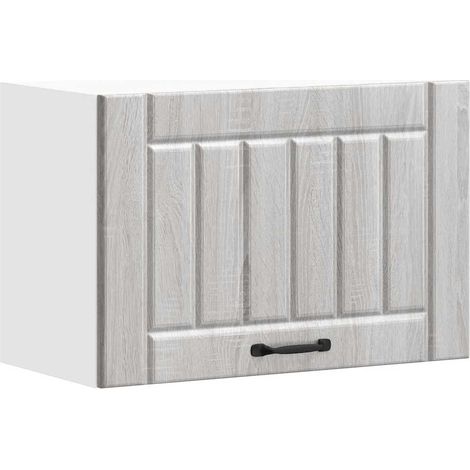 Meubles de Rangement,Armoire murale de cuisine Lucca sonoma gris bois ingénierie CFW907409 (1/5)