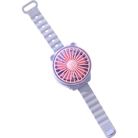 Ventilateur de montre portable AM4 à piles pour activités d'intérieur et d'extérieur pour enfants (1/3)