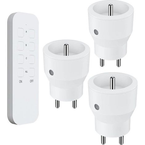 Presa telecomandata kyf plug-001 2300W 3 unità (1/3)