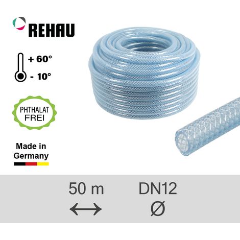 Industrieschlauch 50 m DN 12 Lebensmittelkonform & TÜV geprüft "Raufilam-E" (1/4)