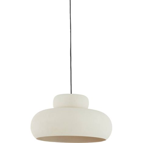 Suspension Neiva D39cm en métal crème avec monture (1/5)