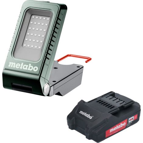 Metabo BSA 18-1000 Proyector de obra sin cable 18 V 1000 lm + 1x batería recargable 2,0 Ah - sin cargador