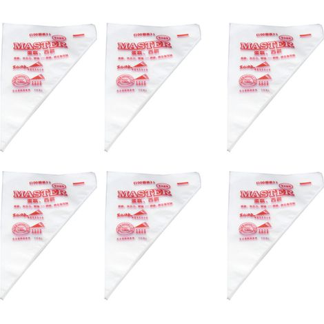 1000 poches à douille jetables pour pâtisserie, glaçage, fondant, crème pâtissière, outils de décoration de gâteaux (1/5)
