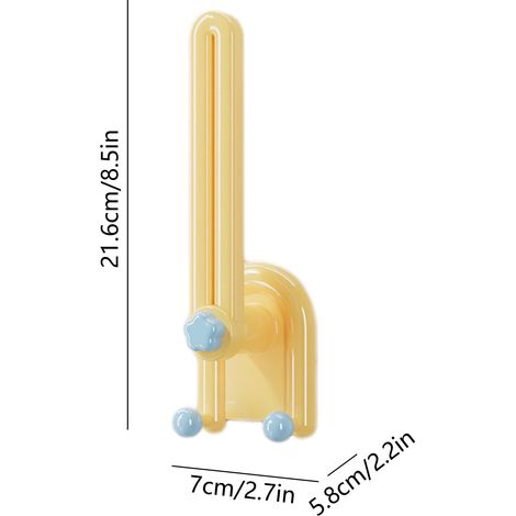 Ganchos adhesivos multifuncionales de pared de 3 piezas (diseño en forma de L): para guardar accesorios para el cabello, prácticos ganchos adhesivos para sombreros y bufandas, ideales para la decoraci (1/4)