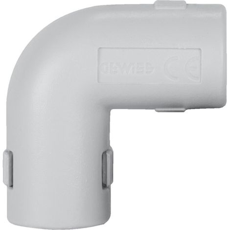 Equerre ouvrable pour tube - 20 mm - gris - GEWISS (1/2)