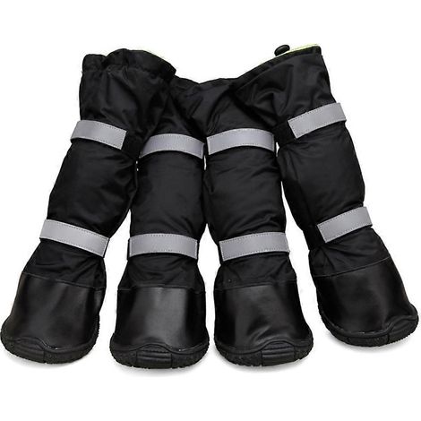 Chaussures imperméables pour chiens, bottes et protège-pattes antidérapants et respirants, bottes de randonnée pour chiens 90 (1/5)