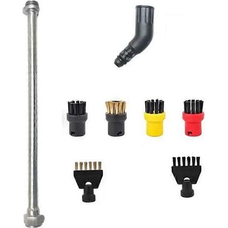 8-teiliges Set M12-Adapter-Umrüstsätze & Dampfbürsten für Kärcher Dampfreiniger-Zubehör, Ersatzteile für Dampfadapter (1/5)