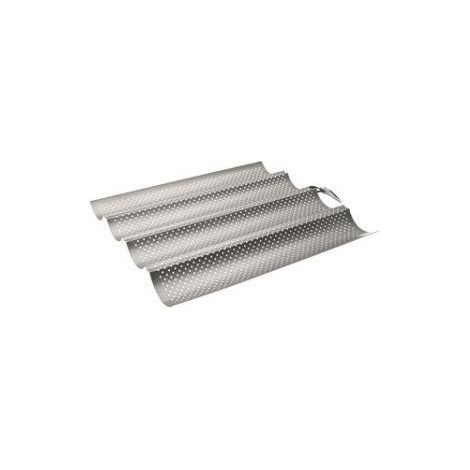 Ibili Stampo per 4 Baguette Moka 33x38 cm Antiaderente