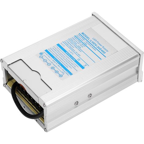 Alimentation à découpage étanche à la pluie pour module d'éclairage LED en alliage d'aluminium 400W (LHDV&820924E400 24V) (1/5)