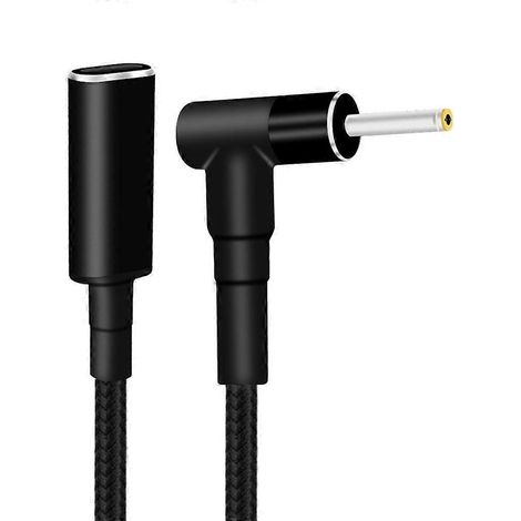 USB-C-Buchse auf DC-Stecker (4,8 x 1,7 mm) – Stromkabel für Laptops (65 W)