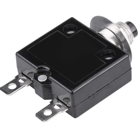 – Interruttore termico 5A 8A 10A 15A 18A 20A 30A – Protezione da sovraccarico – Tensione 125-250V AC, 50V DC – Ripristino manuale -Crezuo