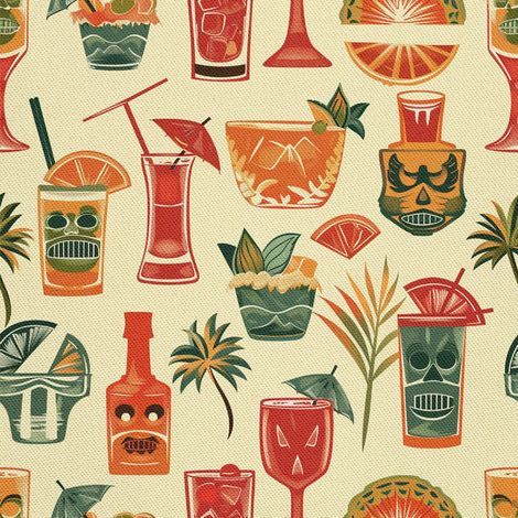 Décorations d'extérieur Oxford - Motif Cocktail DX8561 (1/5)