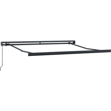 Maison Exclusive - Telaio di tenda manuale 3,5 x 2,5 m Antracite (1/5)