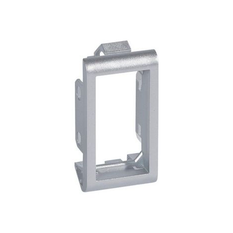 Support de plaque étroit pour paroi mince Batibox 1 module alu LEGRAND 080294 (1/2)