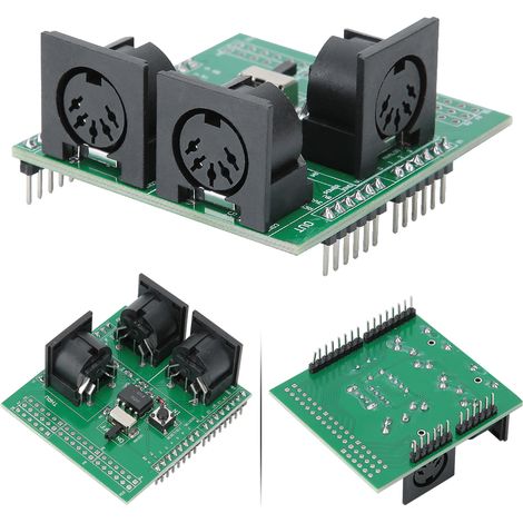 Shield MIDI pour Arduino UNO R3 - Carte Interface Numérique Compatible AVR PIC (1/5)