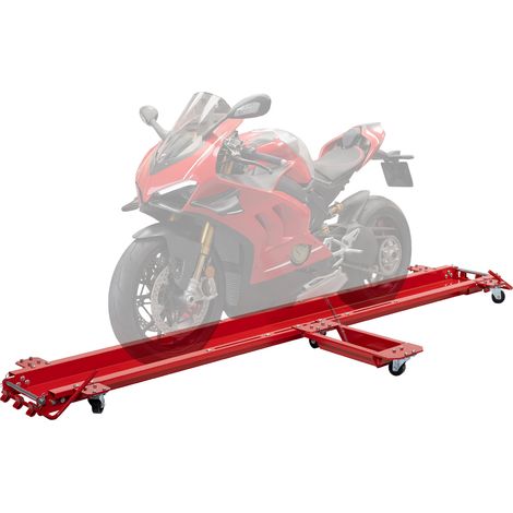Rangierschiene Motorrad bis 570 kg Rangierhilfe Rangierheber Rangierplatte (1/5)