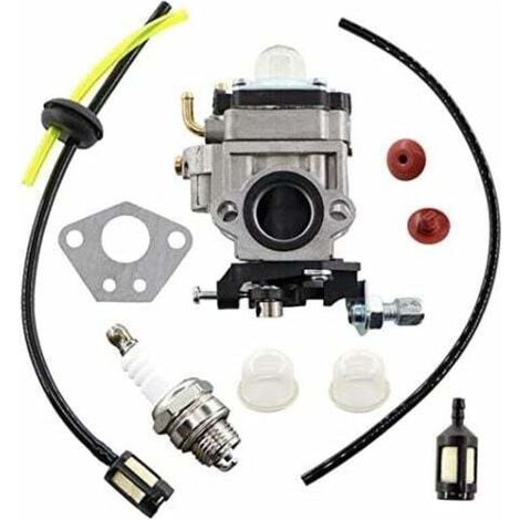 Kit carburatore per decespugliatore Florabest FBS 43 A1, FBK 4 B2 4 in 1 / Parkside PBK 4 A1, PBS 2 A1