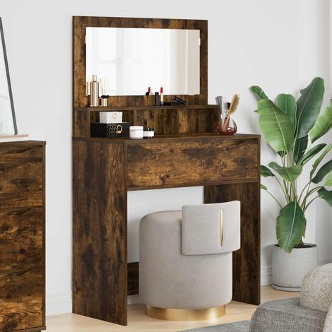 Tavoli da Trucco per Camera da Letto Rovere fumé vidaXL (1/5)