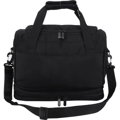 Sac de rangement pour ciseaux de coiffure détachable, étui porte-outils de coiffure avec sangle, sac pour sèche-cheveux et accessoires barbier (1/5)