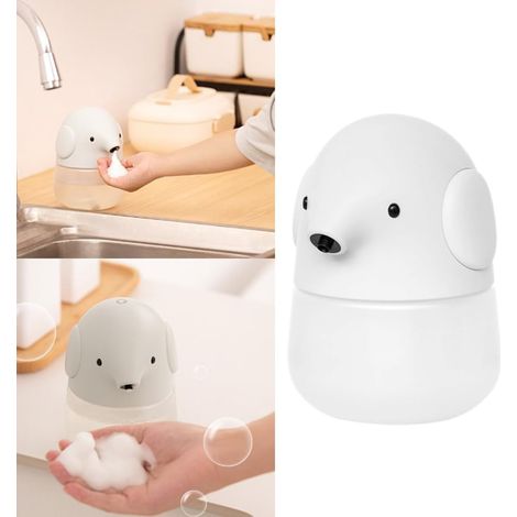 Distributeur de Savon Automatique 300ml Distributeur de Savon Automatique à capteur Cartoon Elephant Distributeur de Savon électrique No Touch Sensor Distributeur de Savon (1/5)
