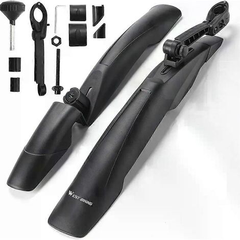 2 Stück Fahrradschutzbleche für Vorder- und Hinterrad, MTB-Fahrradschutzbleche für Fahrradzubehör (1/4)