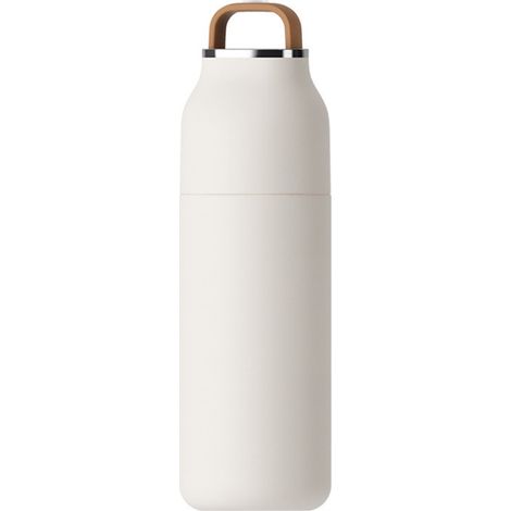 Flacon Isotherme - Acier Inoxydable - 350 Ml - Poignée Portable - Pour Café Et Thé - 1 Pièce (1/5)