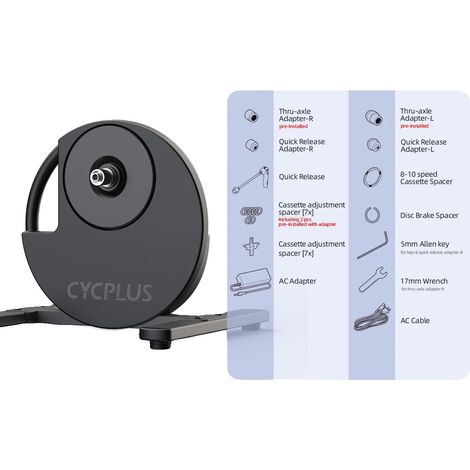 Rodillo de entrenamiento para ciclismo, diseño de transmisión directa, alta potencia de salida, buje R200 HG solamente (1/2)